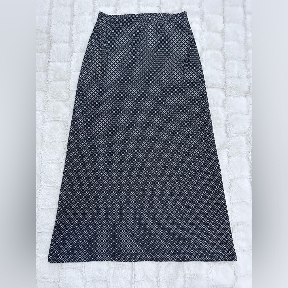 Vintage Women’s Unite! Union Made in the USA Black White Stretchy Skirt Size XS